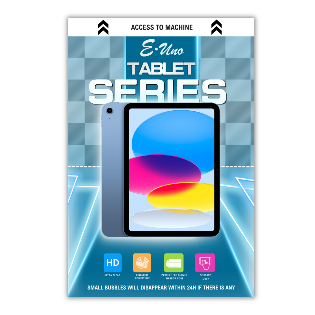 Láminas de TPU Ultra Clear EUNO para Tablet (300 x 200 mm - Caja de 20 Unidades)