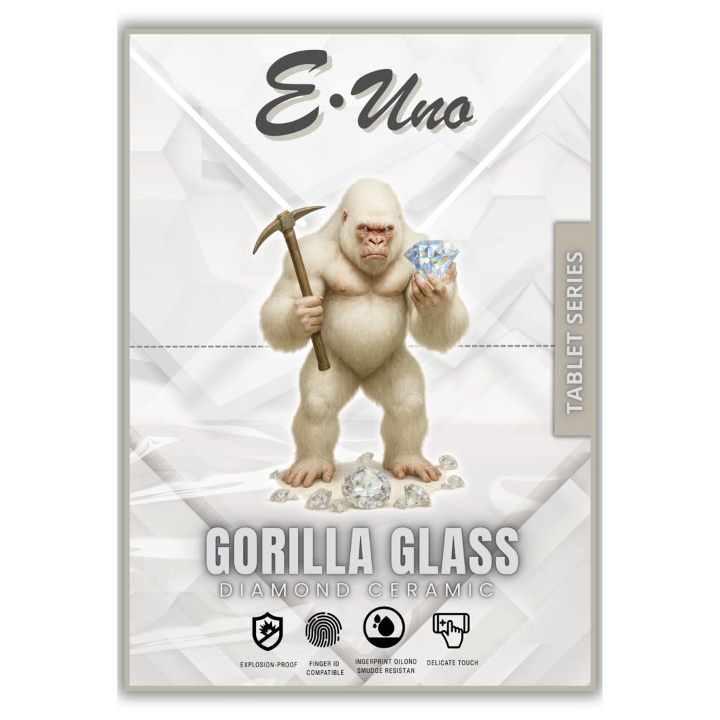 Láminas Cerámicas HD EUNO Gorilla Glass Diamond Ceramic para Tablet (300 x 200 mm - Caja de 25 Unidades)