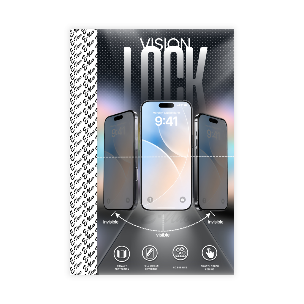 Láminas EUNO "Vision Lock" Mate Anti-Espía (Caja de 40 Unidades)