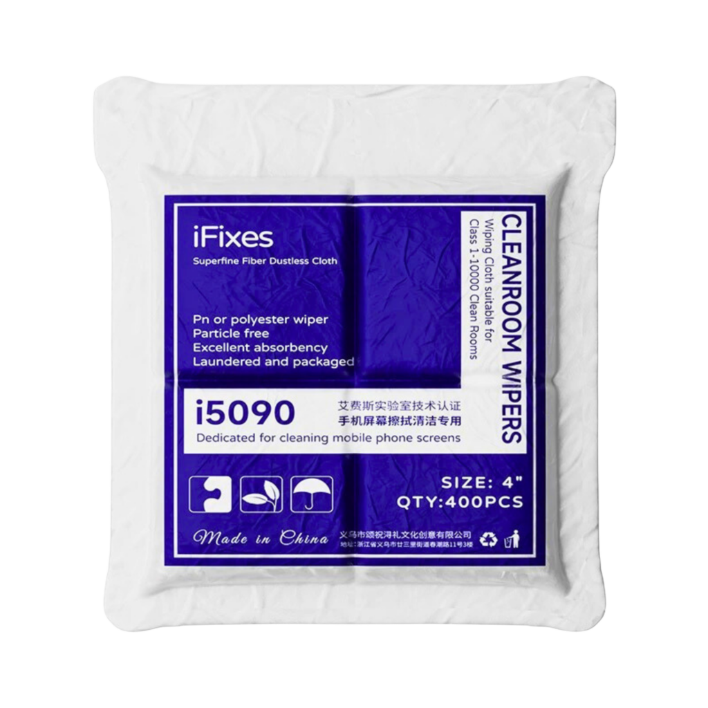 Paños Antiestáticos Antipolvo iFixes i5090 (4" x 4" - 400 Unidades)