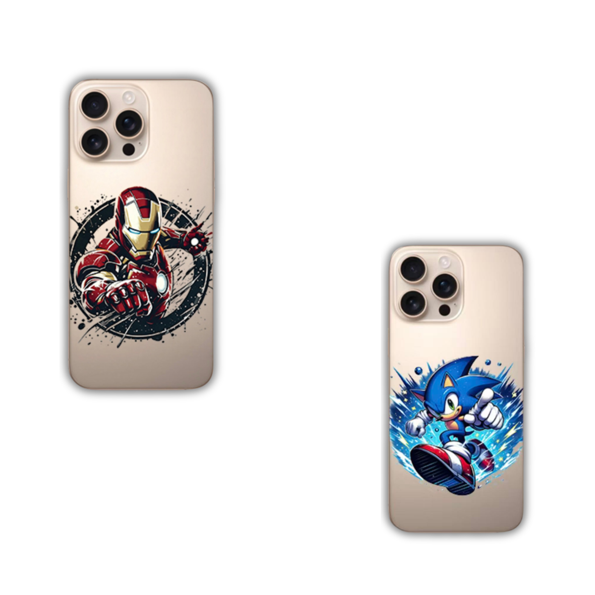 Pack De 100 Stickers Decorativos Para Celular Y Fundas - 50 Diseños Surtidos - Imagen 3